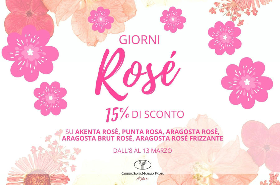 Giorni Rosé! 15% di sconto su Akènta Rosé e altri 4 vini rosati